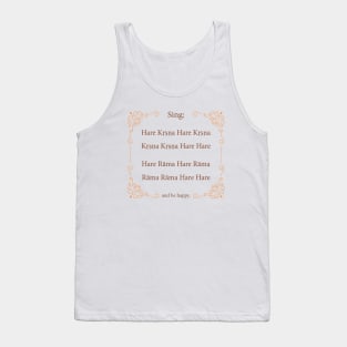 Hare Krishna Movement Maha Mantra Tank Top